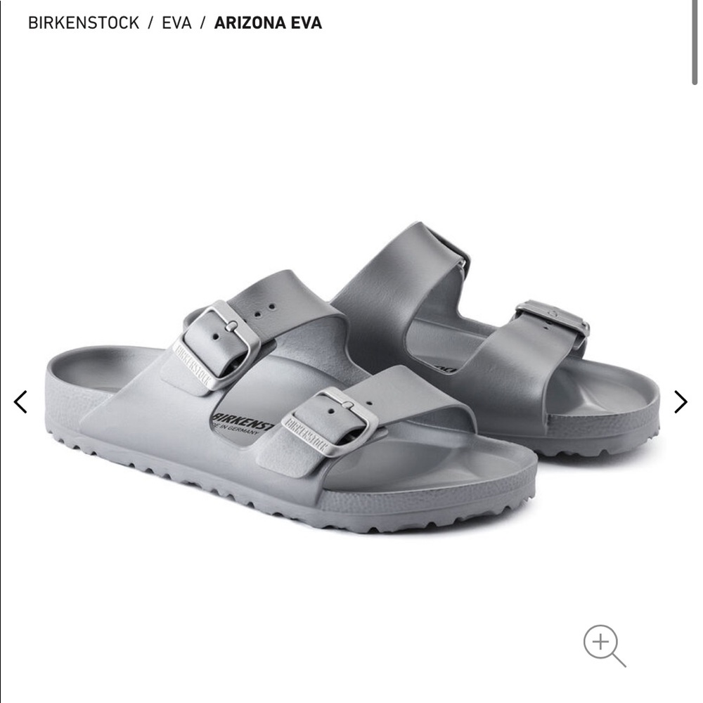 Silver Birkenstock’s